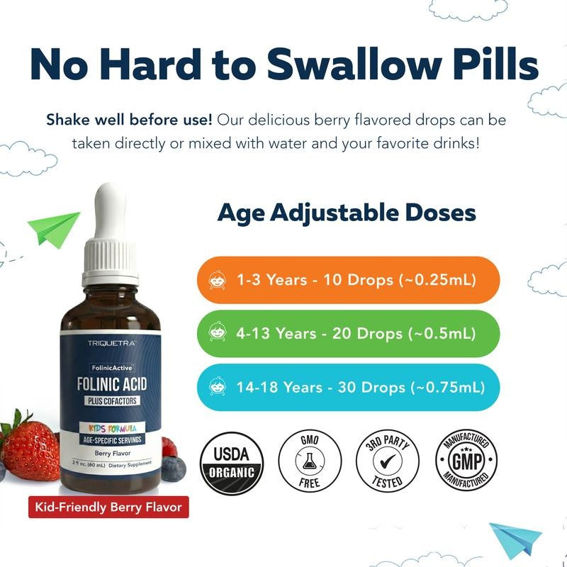 Nuvelle Kids Folinic Drops