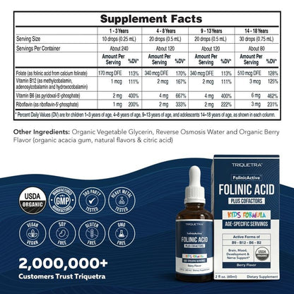 Nuvelle Kids Folinic Drops